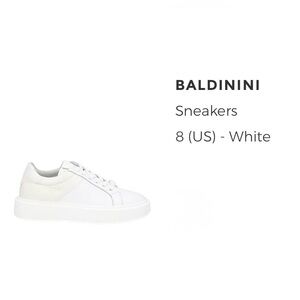 Baldinini Classic White Sneakers